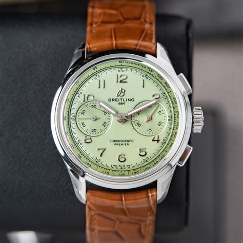 pistachio green breitling|breitling watches pistachio.